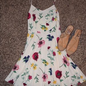 Floral Spaghetti Strap Sundress